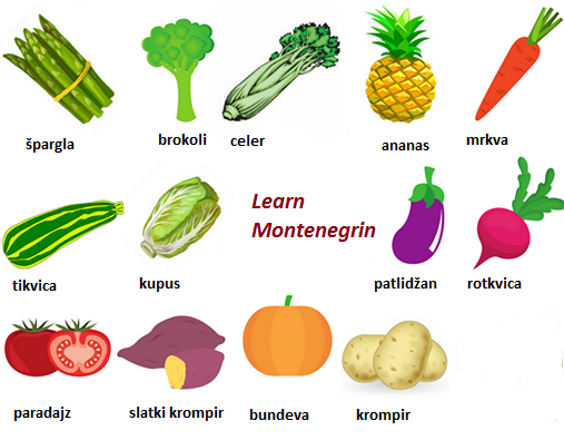 Vegetables  – povrće