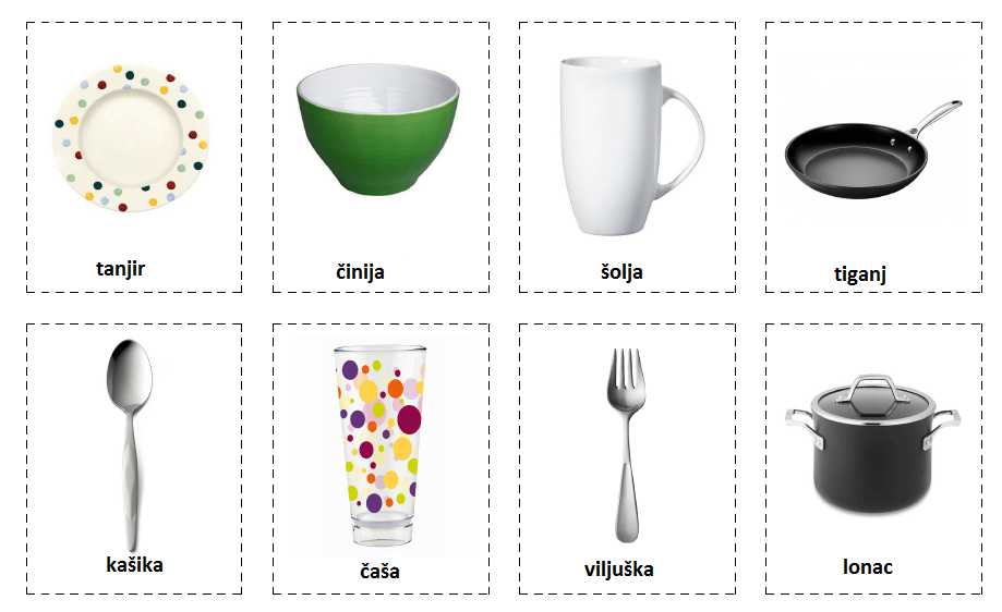 Stvari u kuhinji (things in the kitchen)