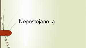 Fleeting A (nepostojano A)