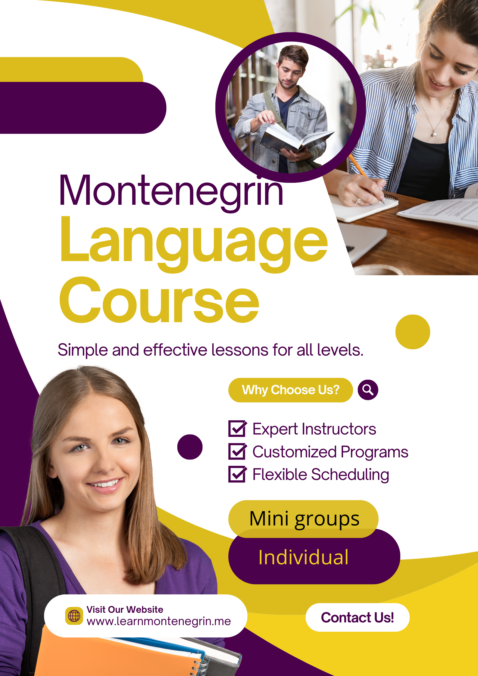 You are currently viewing Discover the Beauty of Montenegrin: Learn Online with Our Self-Study Courses!